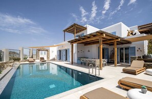 Pool - Villa Calidra, Divine Sea Views, Private Pool, Furnished Terrace, Elia (Mykonos)