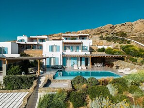 Exterior - Villa Lysara, Divine Sea Views, Private Pool, Furnished Terrace, Elia (Mykonos)