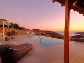 Pool - Villa Lysara, Divine Sea Views, Private Pool, Furnished Terrace, Elia (Mykonos)