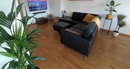 Stylish apartment with AC and sweeping views over historic Leuven