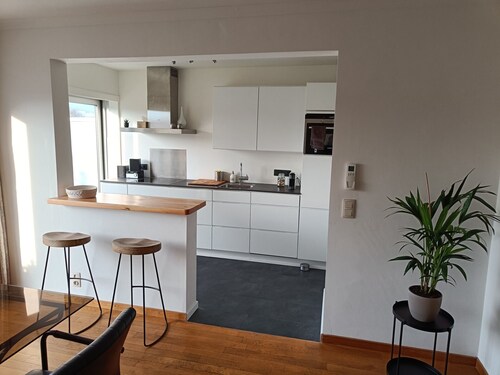 Stylishl apartment with AC and sweeping views over historic Leuven