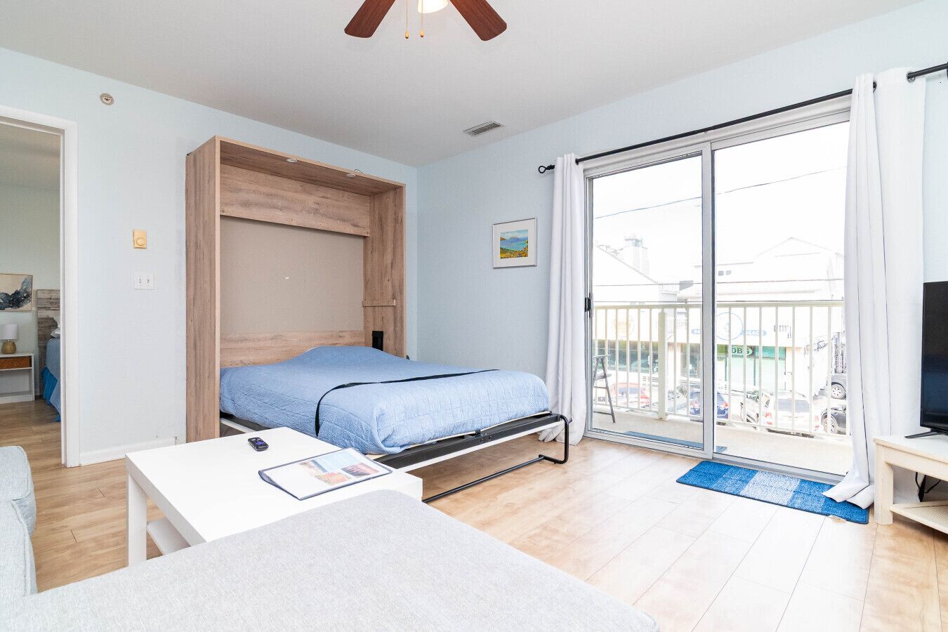 1 bedroom, desk, iron/ironing board, WiFi