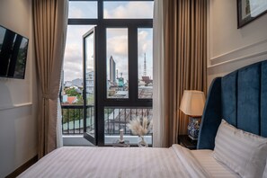 Chambre Double Supérieure, vue ville