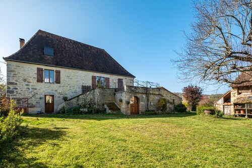 La maison de roger entre sarlat et rocamadour
