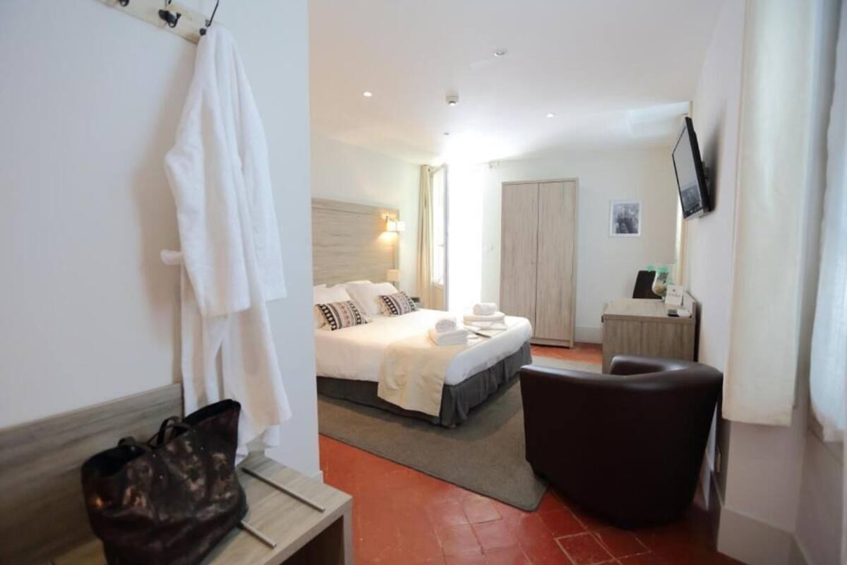 Deluxe-Doppelzimmer, Balkon, Blick auf den Innenhof