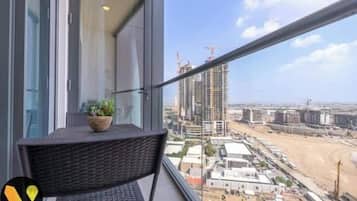 Appartement Luxe, balcon, vue ville | Vue depuis le balcon