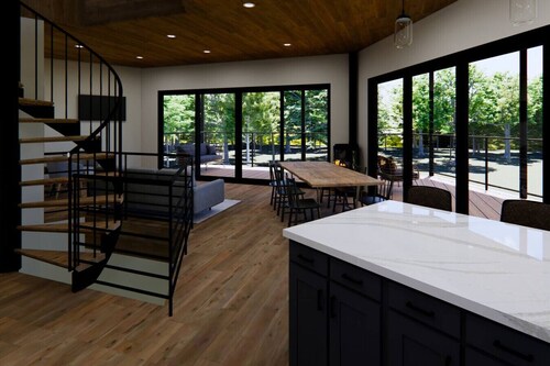 Outlook Treehouse w/Sauna & Steam Shower on Lavender Farm