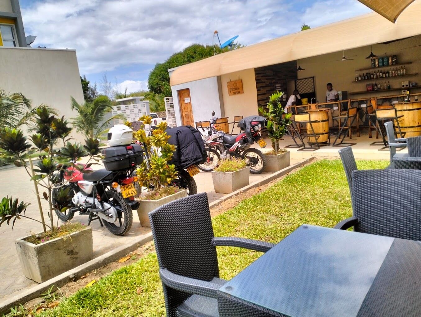 Opções para refeição ao ar livre