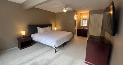 Hotel-Style Room by the River in Fernie