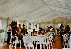 Udendørs spisemuligheder