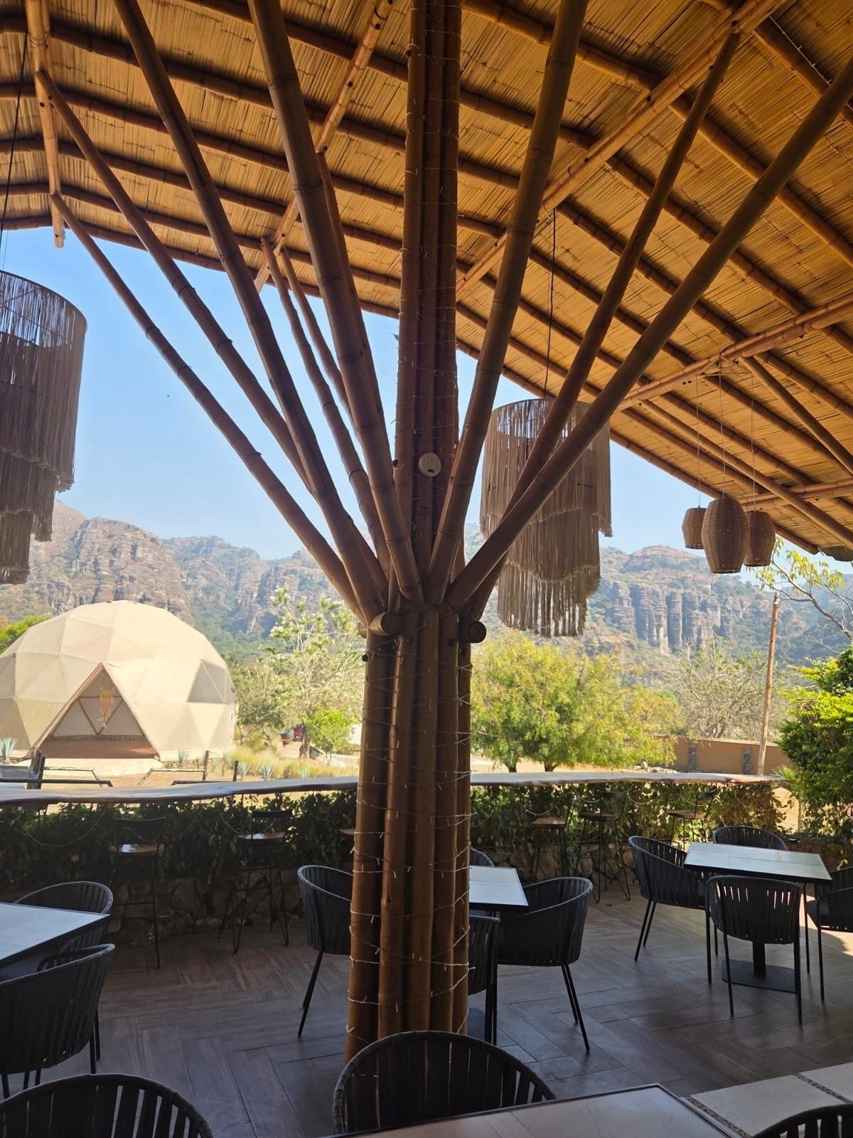 Udendørs spisemuligheder