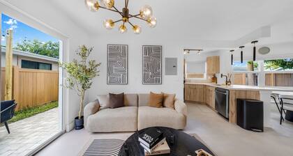 Modern&Beachy space w/kitchen, 5 stars - 4 ppl