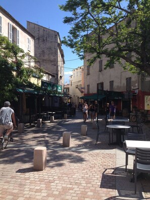 Udendørs spisemuligheder