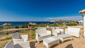 Terrace/patio - Apartment with sea view and great roof terrace (Santa Reparata)