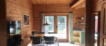 Time out in a log cabin/holiday home - peace and relaxation not far from the beach in Grömitz