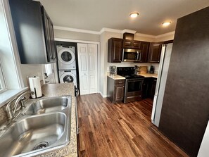 Fridge, microwave, oven, stovetop - Starlit Summit Retreat - Breathtaking 180°+ Mountain Views | Hot Tub (Waynesville)