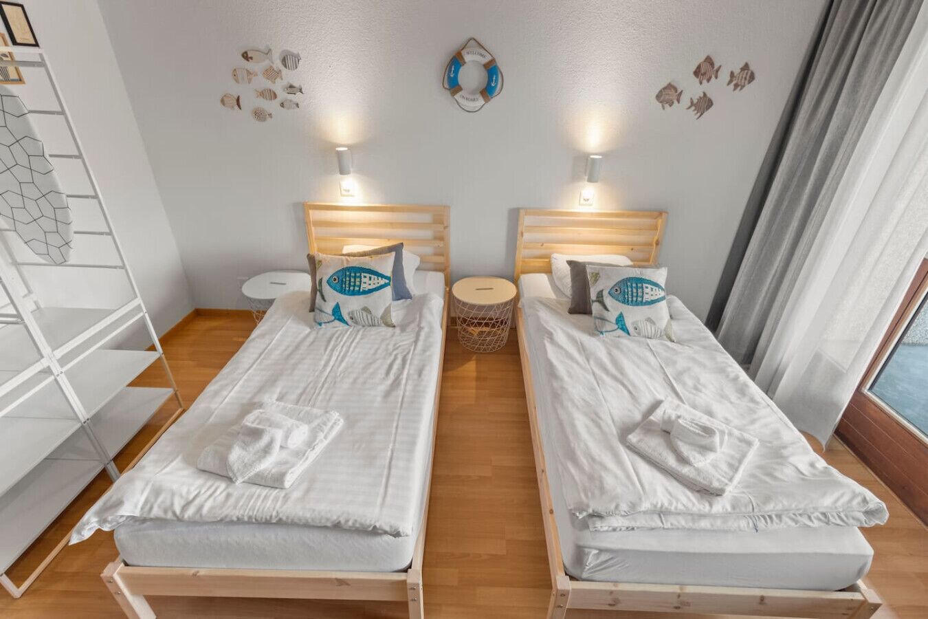 Iron/ironing board, travel crib, WiFi, bed sheets