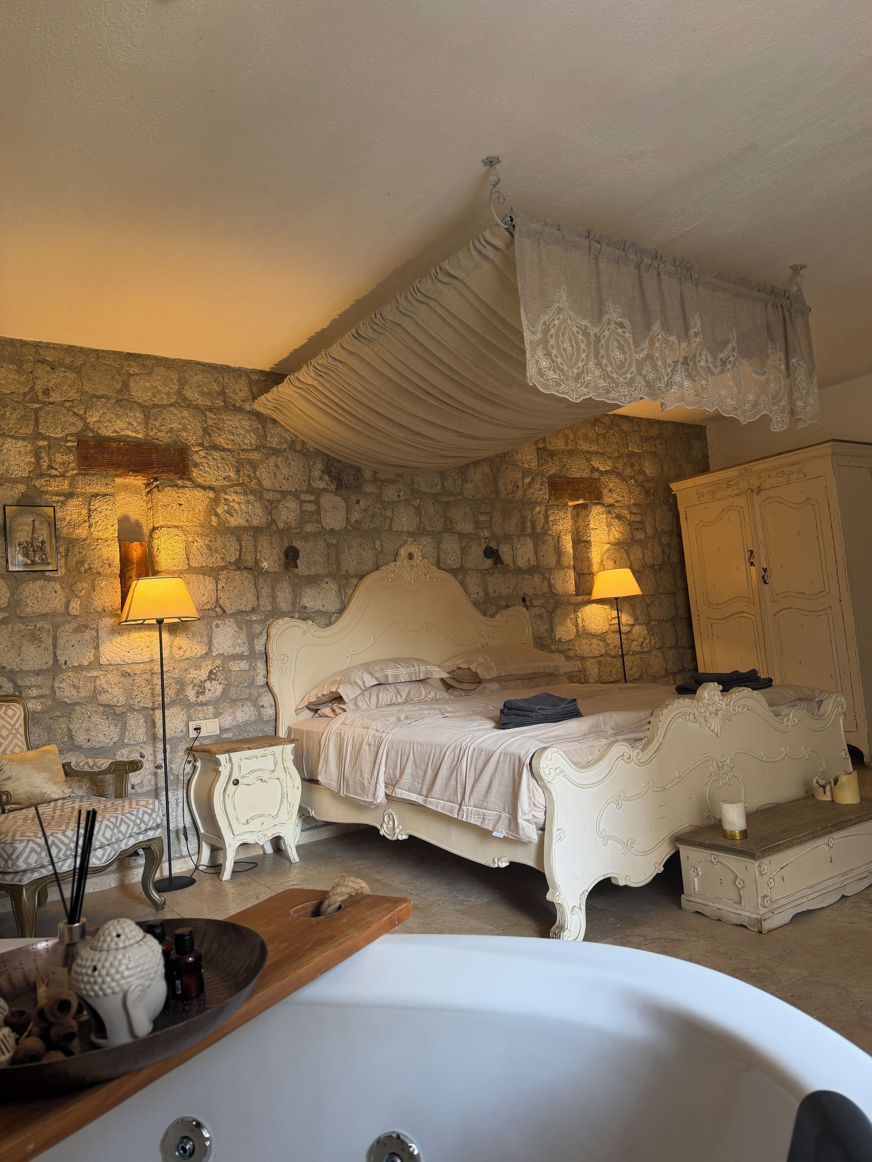 Lyxrum - utsikt mot poolen