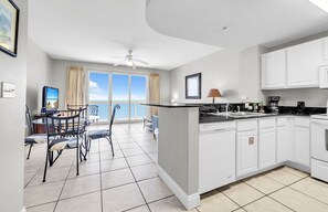 Condo, 1 King Bed with Sofa bed (Calypso 2-2207 West) | Private kitchen - Calypso 2-2207 West (Panama City Beach)