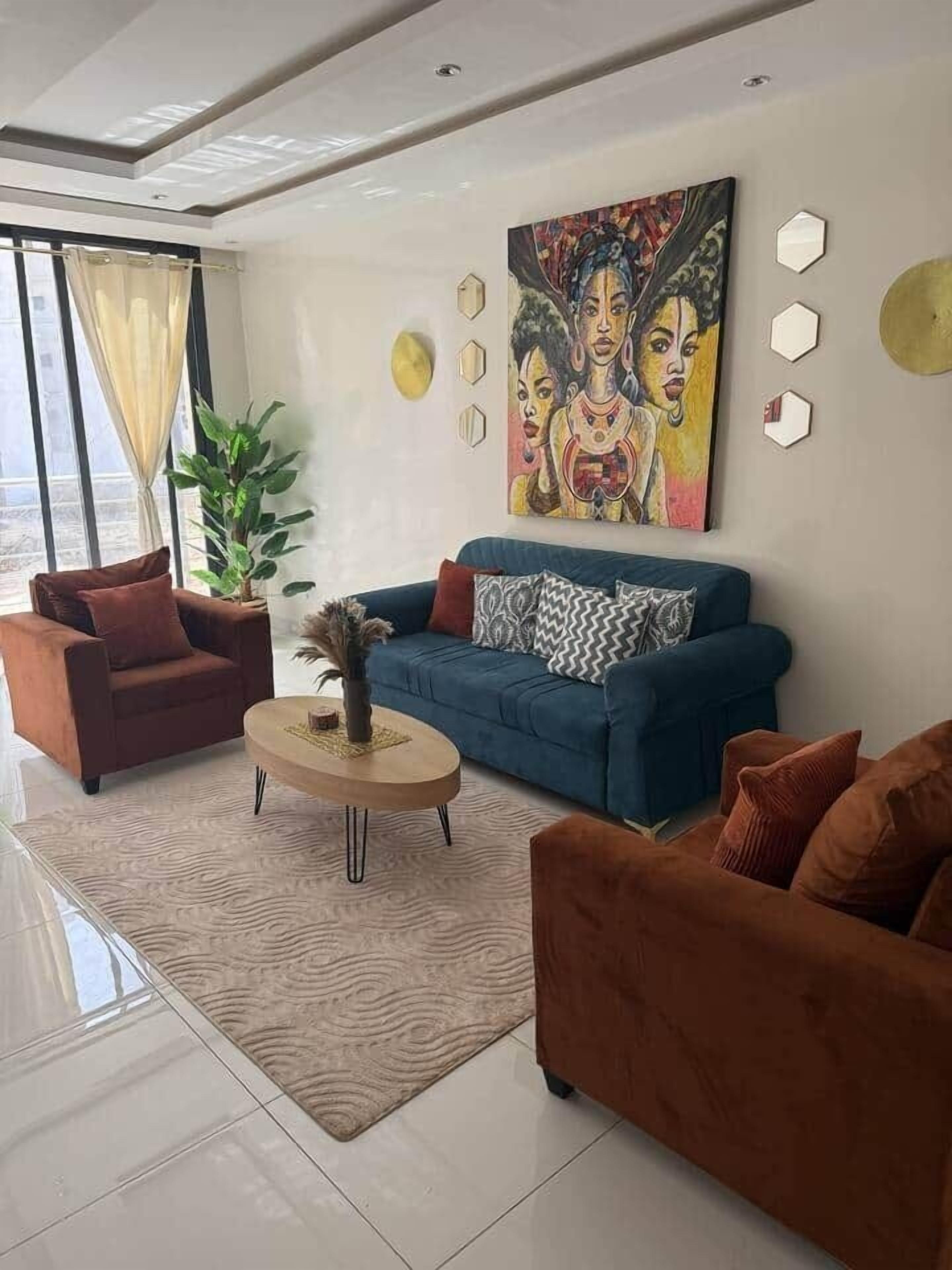 Bright Designer 2br/3ba | Balcony | Washer | Almadies - Dakar