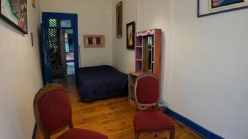 Deluxe tweepersoonskamer, terras, uitzicht op de stad