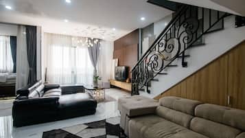 Exclusive-Apartment, 5 Schlafzimmer, Balkon, Stadtblick