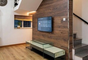 Cobertura luxo, 3 quartos, suíte, vista para a cidade | Roupas de cama de algodão egípcio, roupas de cama premium