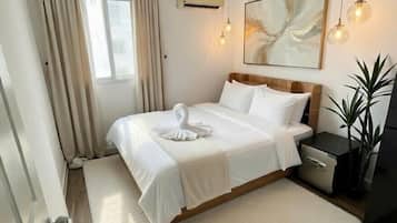 Exclusive-huoneisto, 5 makuuhuonetta, parveke, kaupunkinäköala