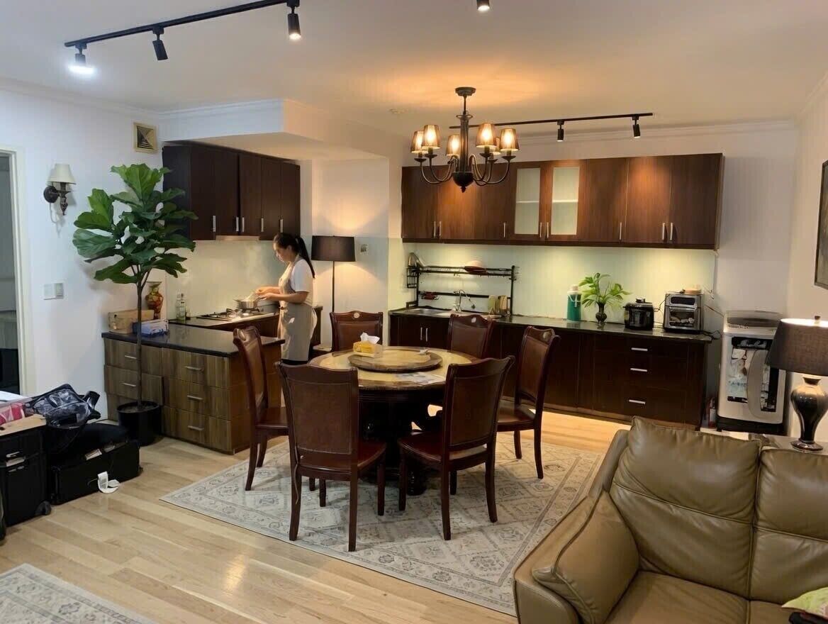 豪華公寓, 陽台, 城市景觀