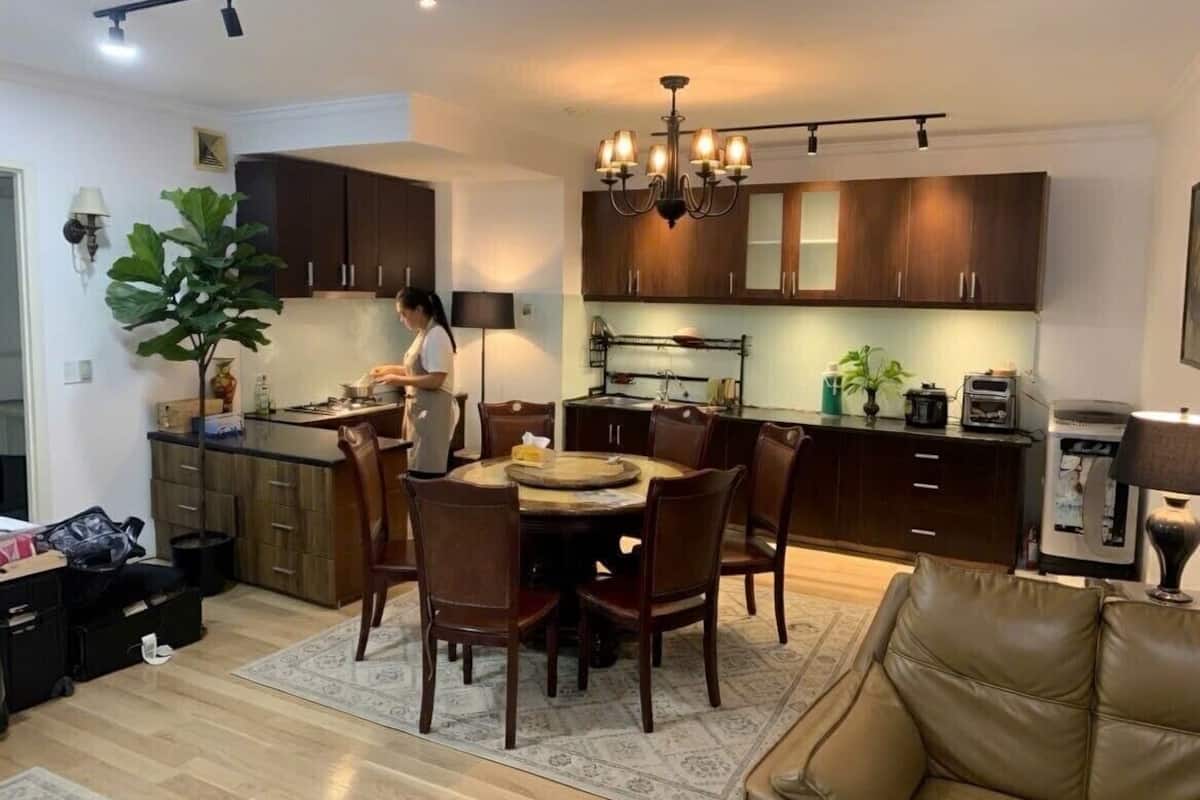 豪華公寓, 陽台, 城市景觀