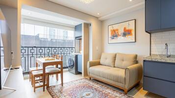 Apartamento básico | Área de estar