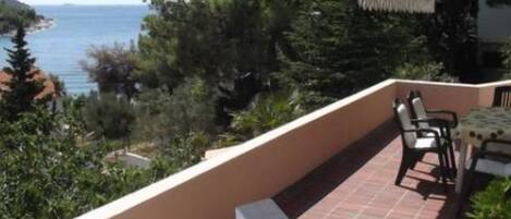 Appartement (One Bedroom apartment with sea view A) | Terrasse/patio