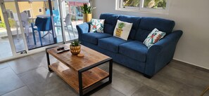 Living area - Your Serene Caribbean Escape in Westpunt, Curaçao (Westpunt)