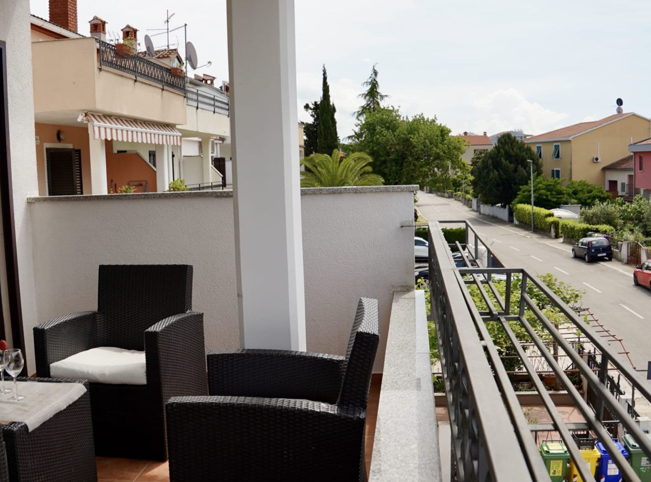 Departamento (Two bedroom apartment (Tatjana)) | Balcón