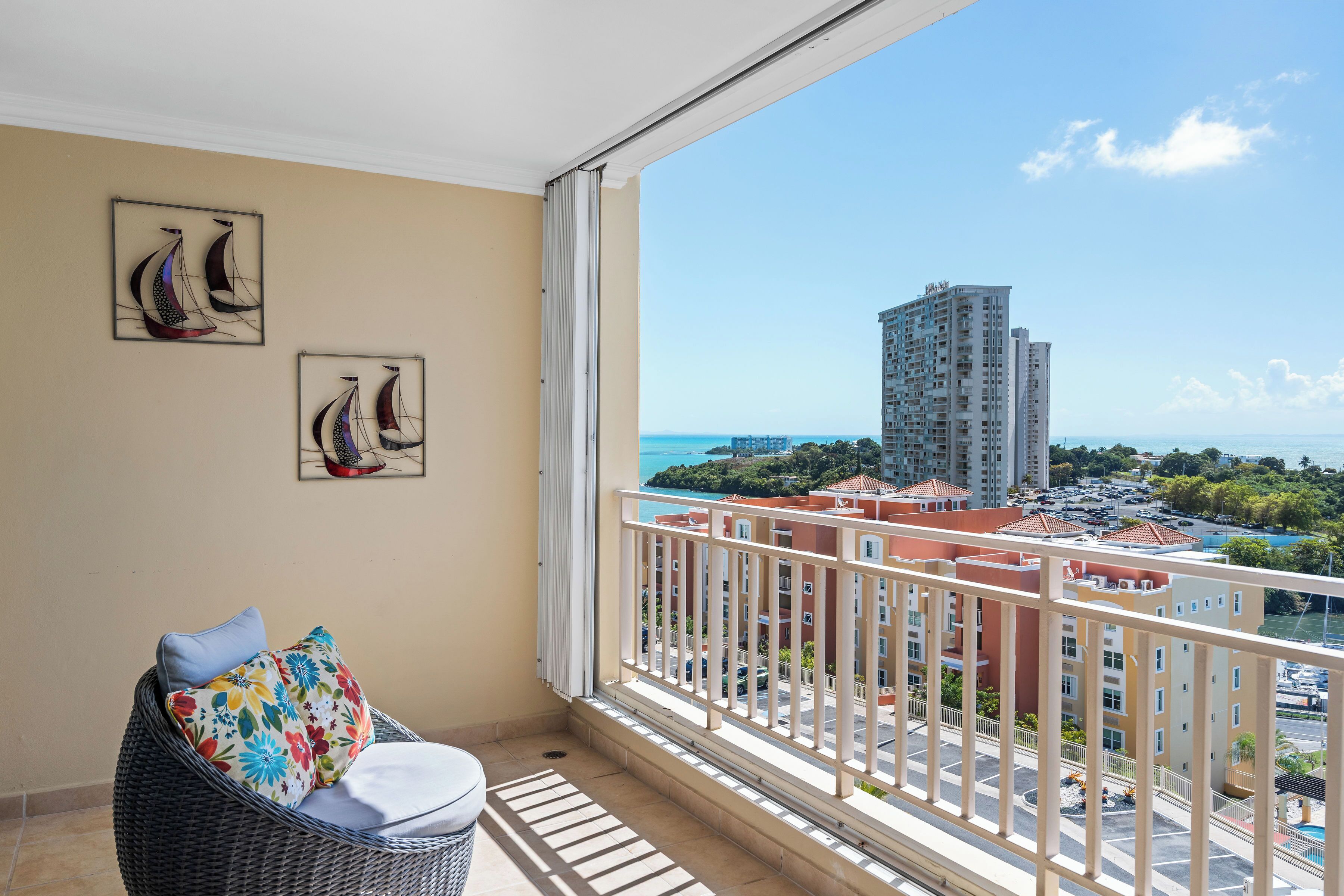 Deluxe Apartment, Balcony, Ocean View | Property grounds
