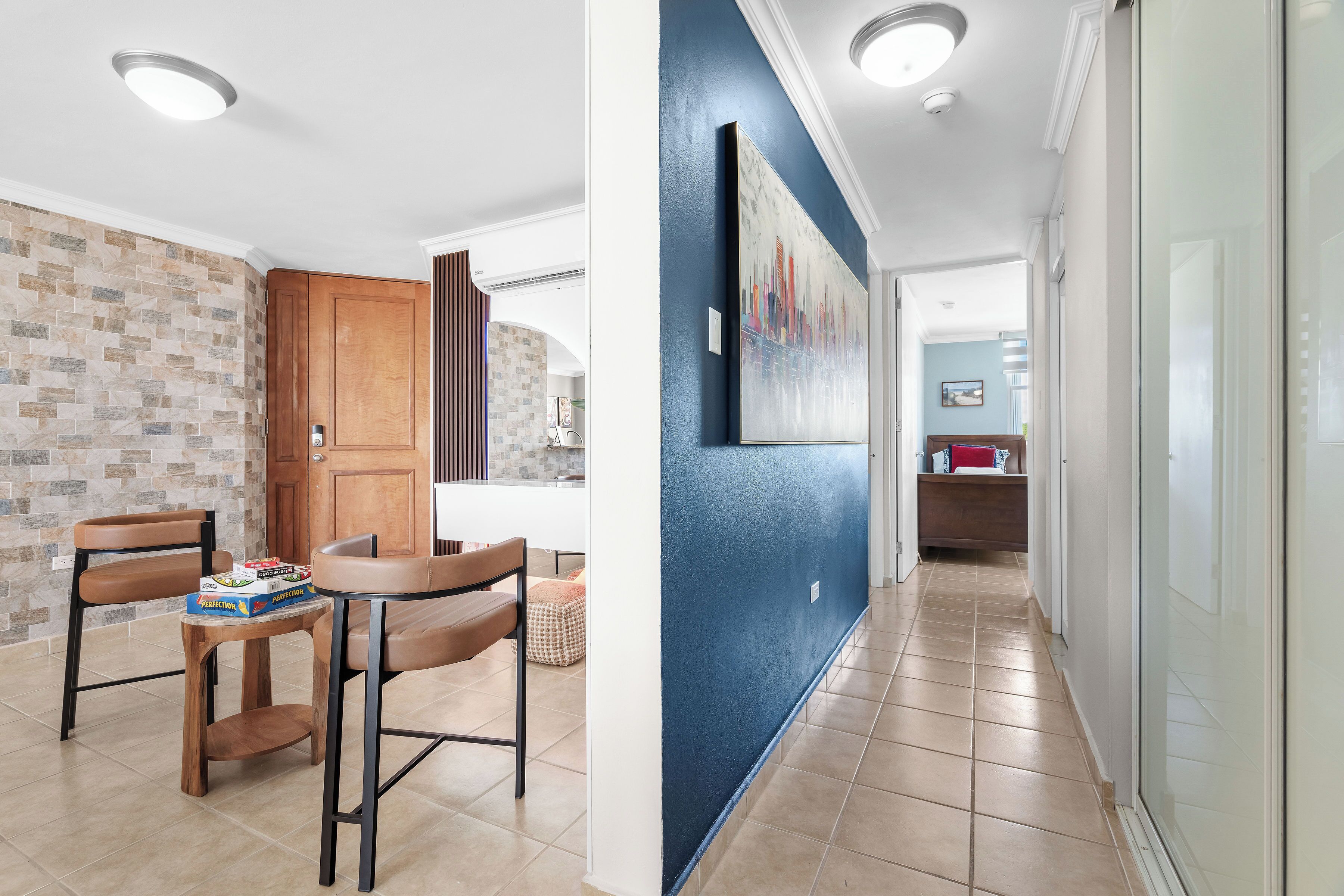 Deluxe Apartment, Balcony, Ocean View | Interior