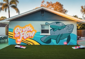 Overnattingsstedets uteområder