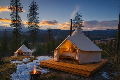 The Lower Lookout Glamping Site / Genesis Mountain Farm Retreat