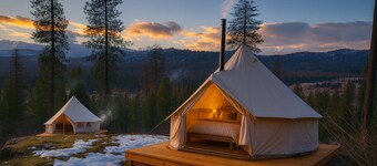 The Upper Lookout Glamping Tent