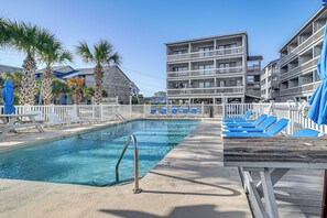 Pool - Steps to Sand: Chic Couple’s Garden City Retreat (Murrells Inlet)