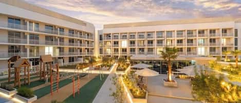 Façade de l’hébergement