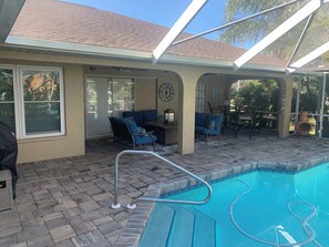 Pool - Fabulous 3-bedroom house with AC in sunny Punta Gorda (Punta Gorda)