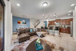 Superior Townhome, 5 Bedrooms | Living room - 5Br Minions & Mickey Rooms W Pool Sun Shelf 8879 (Kissimmee)