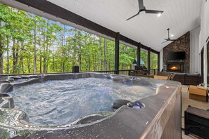 Bubbelpool inomhus