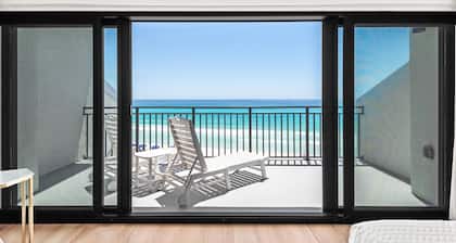 Gulf Front 30A! Private Beach! Direct Ocean Views! Emerald Hill 6! Chairs!