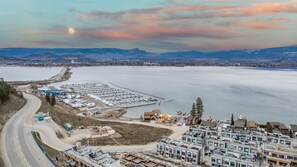 Aerial view - Waterfront Home with
      Rooftop Hot Tub (West Kelowna)