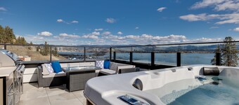 Waterfront Home with
      Rooftop Hot Tub