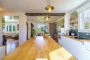 Fridge, microwave, oven, stovetop - La Cosette - Wifi - Jardin - Calme (Plogastel-Saint-Germain)