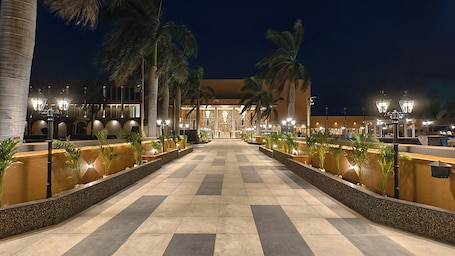 Property grounds. ASHIRWAD CLUB RESORT