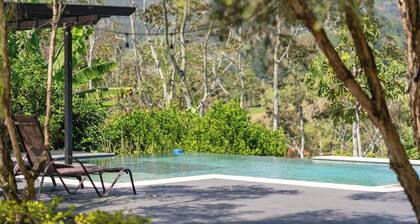 Tropical Garden Villa 2 • Infinity Pool • Near Downtown Turrialba